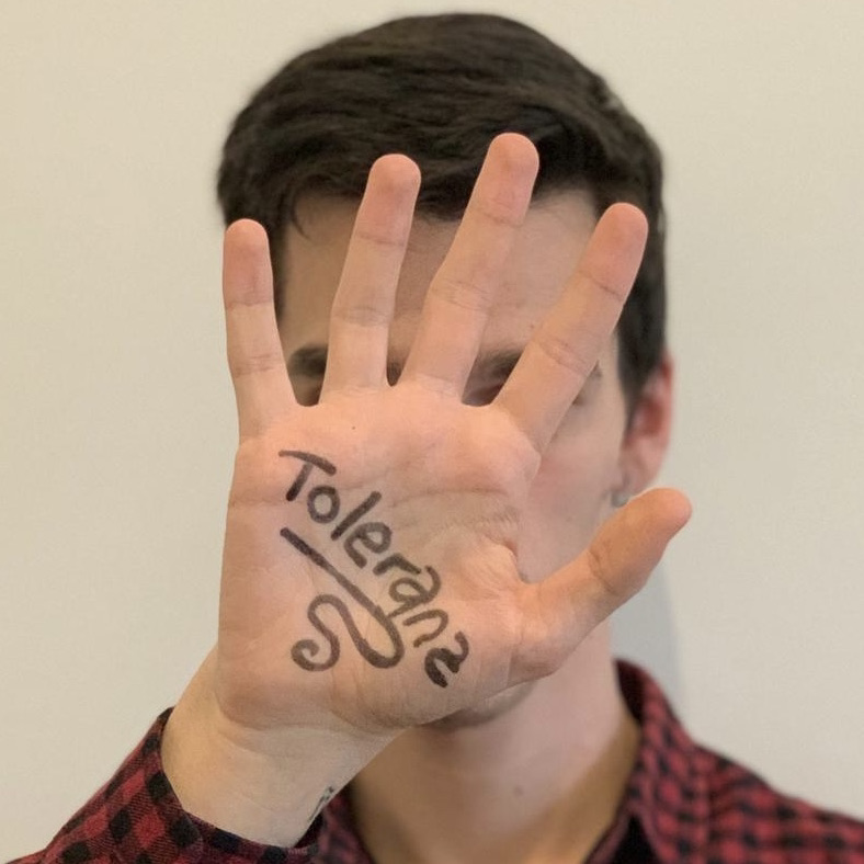 Keil Hand Frauentag Toleranz