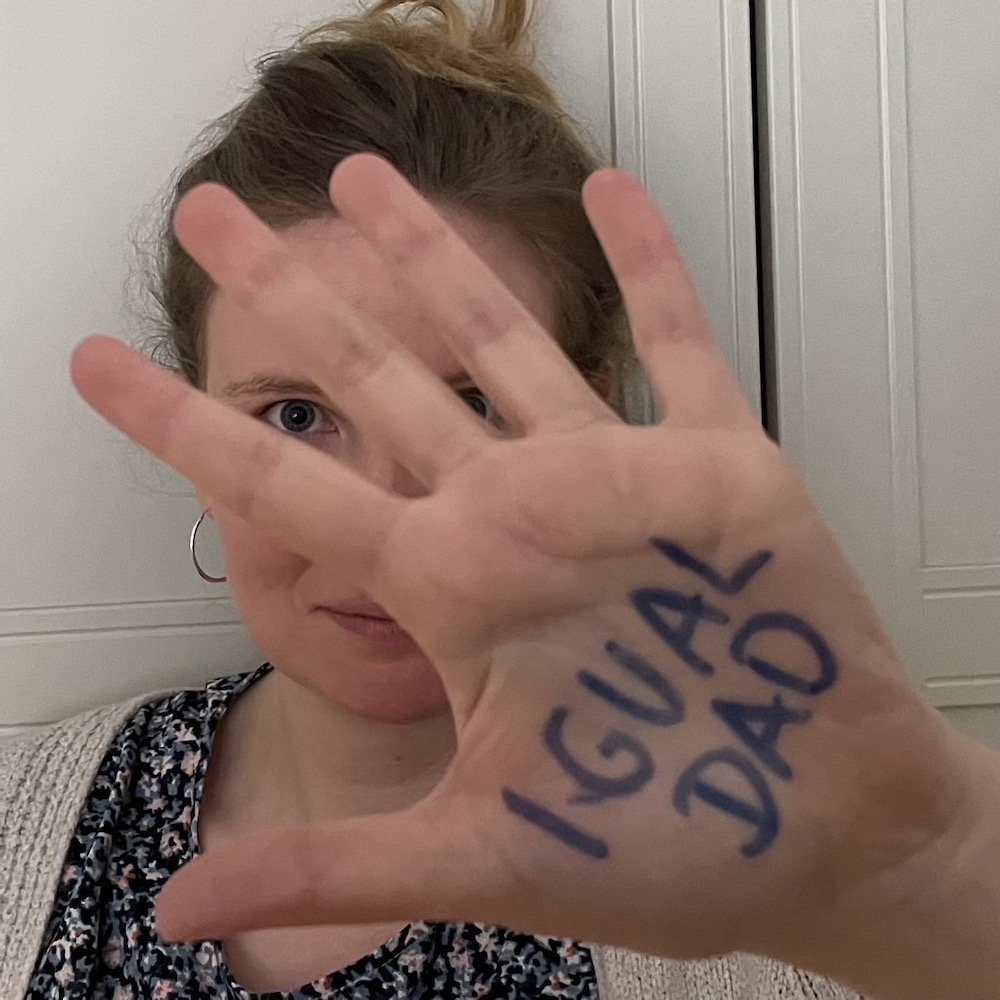 Siekmann Hand Frauentag igualdad Gleichberechtigung equality