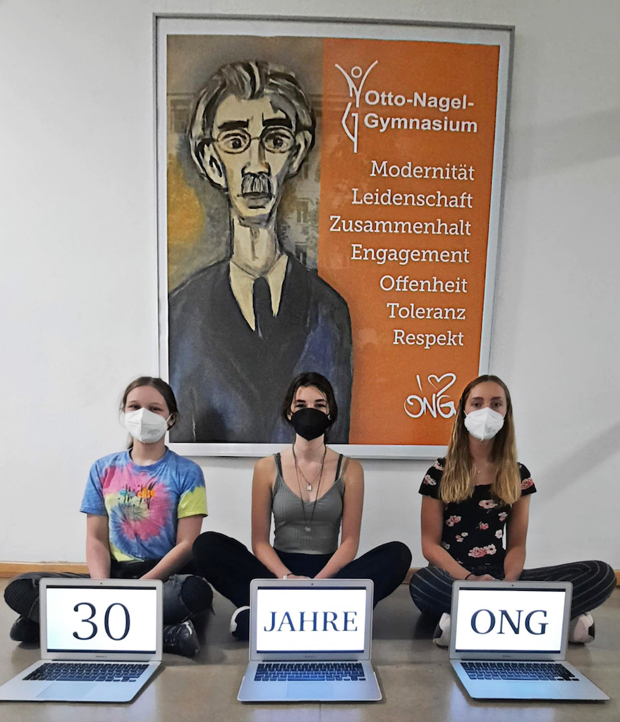 Fotosommer 2021 30 Jahre ONG (Fabienne, Anna Liesa, Lara, Marie, Q1) Christoffer