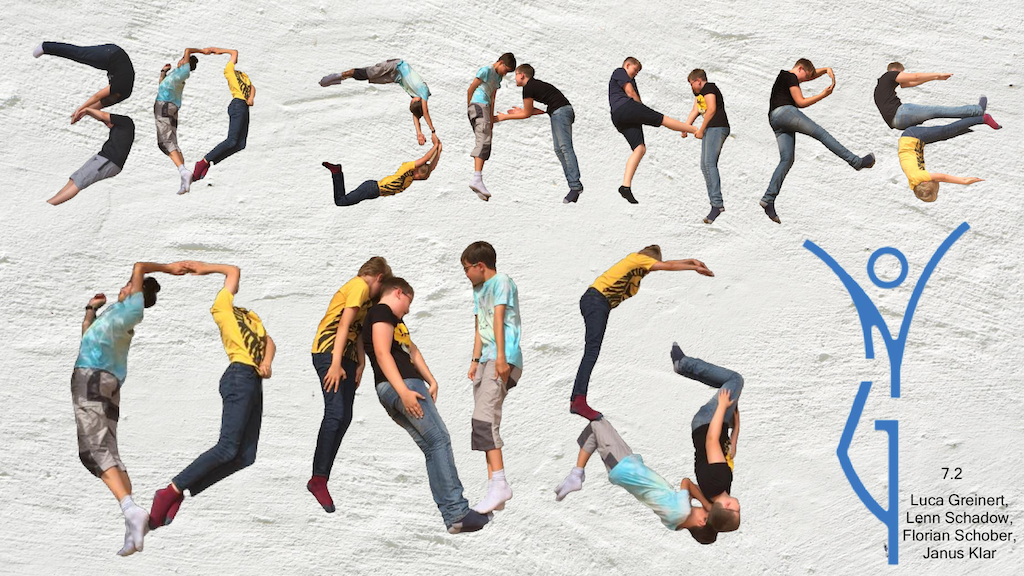 Fotosommer 2021 Für das ONG legen wir uns ins Zeug (Lucas, Leon, Florian und Janus, 7.2)