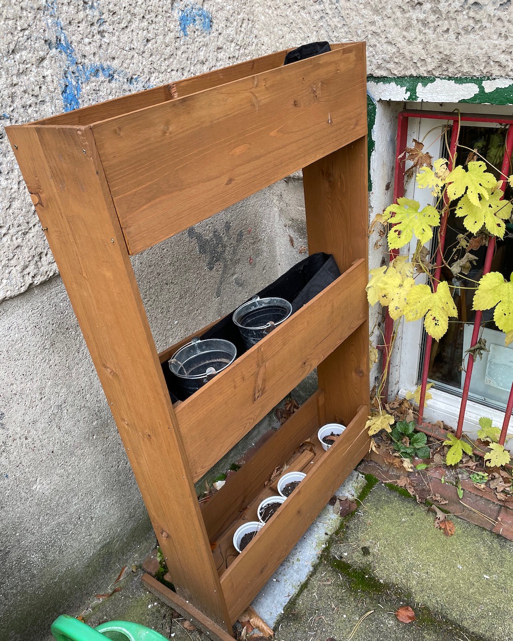 Gartenaktion Treppenhaus