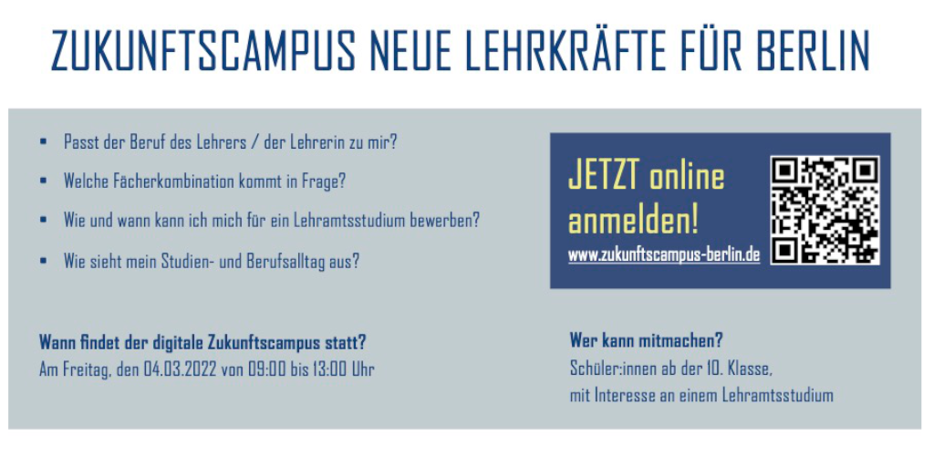 Zukunftscampus - neue Lehrkräfte